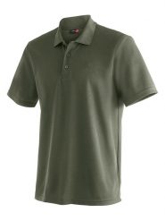 Maier Sports Funkcyjna koszulka polo "Ulrich" w kolorze khaki rozmiar: XXL. Brązowe koszulki polo Maier Sports, xxl, bez wzorów, z materiału, bez kołnierzyka, bez ramiączek, outdoorowe. Za 109.26 zł.