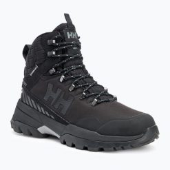 Buty męskie Helly Hansen Crestone Ullr HellyTech. Czarne buty turystyczne Helly Hansen, bez wzorów, bez zapięcia, trekkingowe. Za 769.99 zł.
