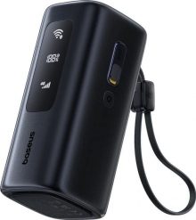 Baseus EnerGeek GX11 MiFi 20000 mAh 67W z funkcją Wi-Fi czarny. Czarne powerbanki . Za 399.00 zł.