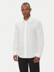 Versace Jeans Couture Koszula 78GALYR1 Biały Slim Fit. Białe koszule Versace Jeans Couture, m, bez wzorów, z bawełny, bez kołnierzyka, bez ramiączek. Za 659.99 zł.
