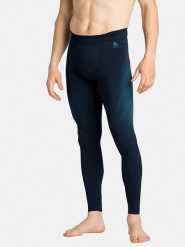 Odlo Kalesony funkcyjne "Performance Warm Eco" w kolorze granatowym rozmiar: XL. Niebieskie kalesony ODLO, xl, bez wzorów, z elastanu. Za 190.18 zł.
