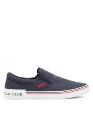 Beverly Hills Polo Club Tenisówki BHPC025M Granatowy. Niebieskie trampki Beverly Hills Polo Club, m, bez wzorów, bez zapięcia. Za 169.99 zł.