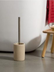 Szczotka toaletowa z ryflowaniem - beżowy. Perfumy męskie Sinsay. Za 29.99 zł.