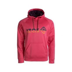 Bluza z kapturem unisex DUERO V2 z logo i kieszenią z przodu. Brązowe bluzy z kapturem Izas, na zimę, l, bez wzorów, z kapturem. Za 226.04 zł.