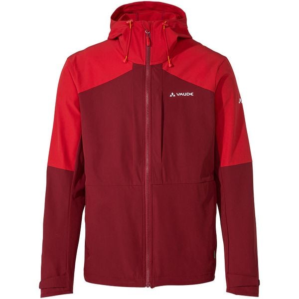 Kurtka softshell męska Vaude Elope Wind Jacket. Czerwone kurtki Vaude, m, bez wzorów, z elastanu, bez kaptura. Za 551.10 zł.