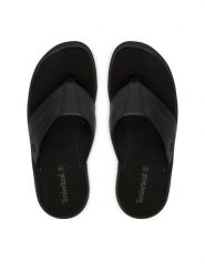 Timberland Japonki TB0A2R4EENR1 Czarny. Czarne japonki Timberland, bez wzorów, ze skóry. Za 269.99 zł.