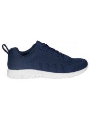 Exani Sneakersy "Olympia" w kolorze granatowym rozmiar: 44. Niebieskie buty sportowe casual Exani, bez wzorów, bez zapięcia. Za 113.99 zł.