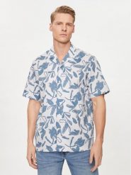 Matinique Koszula 30207336 Niebieski Regular Fit. Niebieskie koszule Matinique, l, bez wzorów, z bawełny, bez kołnierzyka, bez ramiączek. Za 219.99 zł.