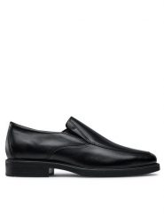 Geox Półbuty U Brandolf C U024VC 00043 C9999 Czarny. Czarne eleganckie półbuty Geox, bez wzorów, ze skóry, bez obcasa, bez zapięcia. Za 389.99 zł.