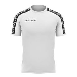 Givova Sport T-Shirt Biała 2XL - Komfortowy Bawełniany T-Shirt. Białe t-shirty sportowe Givova, bez wzorów, z bawełny, bez ramiączek, do biegania. Za 83.01 zł.