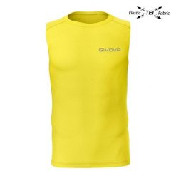 Givova Technical Corpus elastyczny podkoszulek żółty 2XL. Żółte podkoszulki Givova, m, bez wzorów, z elastanu, bez ramiączek. Za 60.95 zł.