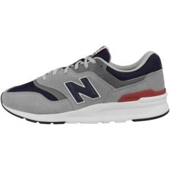 Buty do chodzenia męskie New Balance 997. Szare buty do biegania New Balance, bez wzorów, z materiału, bez zapięcia, do biegania. Za 489.00 zł.