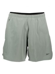 Reebok Szorty sportowe "Strength 3.0" w kolorze zielonym rozmiar: L. Zielone krótkie spodenki sportowe Reebok, l, bez wzorów. Za 132.67 zł.