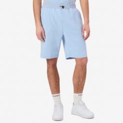 Szorty Kappa Gaxi. Niebieskie krótkie spodenki sportowe Kappa, l, bez wzorów, z bawełny. Za 246.50 zł.