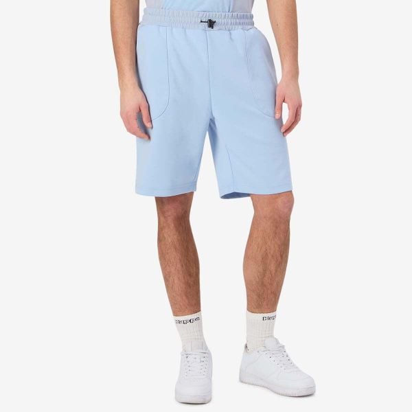Szorty Kappa Gaxi. Niebieskie krótkie spodenki sportowe Kappa, l, bez wzorów, z bawełny. Za 244.00 zł.