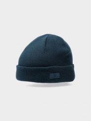 4F Czapka zimowa męska Uniwersalny. Niebieskie czapki zimowe 4F, bez wzorów. W wyprzedaży za 4.99 zł.