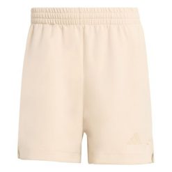 Szorty Soft Lux. Białe szorty Adidas, bez wzorów, sportowe. Za 219.00 zł.