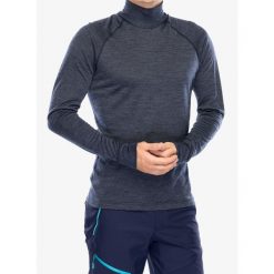 Bluza termoaktywna męska Houdini Activist Turtleneck. Szare bielizna termoaktywna Houdini, na zimę, m, bez wzorów, bez ramiączek, narciarskie. Za 403.99 zł.