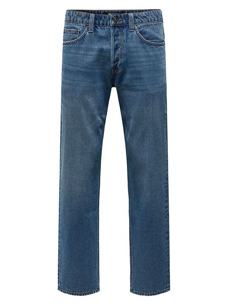ONLY & SONS Dżinsy "Onsedge" - Regular fit - w kolorze niebieskim rozmiar: W34/L32. Niebieskie jeansy Only & Sons, l. Za 87.40 zł.