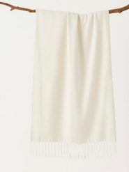Samimi Chusta hammam w kolorze kremowym - 180 x 100 cm rozmiar: onesize. Brązowe szaliki Samimi, bez wzorów, z materiału. Za 73.93 zł.