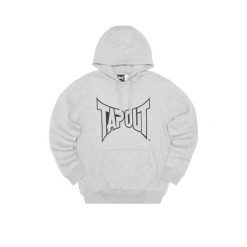 Bluza z kapturem Tapout Lifestyle Basic Hoodie. Czarne bluzy TAPOUT, m, bez wzorów, z kapturem. Za 235.50 zł.