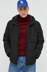 Only & Sons kurtka męska kolor czarny przejściowa. Czarne kurtki Only & Sons, l, bez wzorów, z syntetyku, bez kaptura. W wyprzedaży za 174.99 zł.