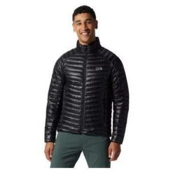 Kurtka puchowa męska Mountain Hardwear Ghost Whisperer/2. Czarne kurtki narciarskie i snowboardowe MOUNTAIN HARDWEAR, m, bez wzorów, z puchu, narciarskie. W wyprzedaży za 1,164.85 zł.