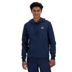 Bluza Le Coq Sportif Essential N°1. Niebieskie bluzy z kapturem le coq sportif, xl, bez wzorów, z materiału, z kapturem. Za 359.00 zł.