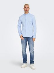 ONLY & SONS Dżinsy "Onsweft" - Regular fit - w kolorze niebieskim rozmiar: W32/L32. Niebieskie jeansy Only & Sons, l. Za 104.95 zł.