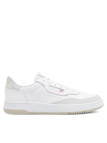 Reebok Sneakersy Court Peak HP5354-M Biały. Białe buty sportowe casual Reebok, bez wzorów, ze skóry, bez zapięcia. Za 229.99 zł.