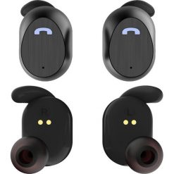 Elari NanoPods Czarny Słuchawki True Wireless. Czarne słuchawki bezprzewodowe Elari. Za 229.99 zł.