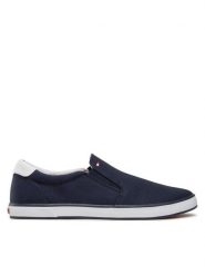 Tommy Hilfiger Tenisówki Harlow 2D FM0FM00597 Granatowy. Niebieskie trampki Tommy Hilfiger, m, bez wzorów, bez zapięcia. Za 219.99 zł.