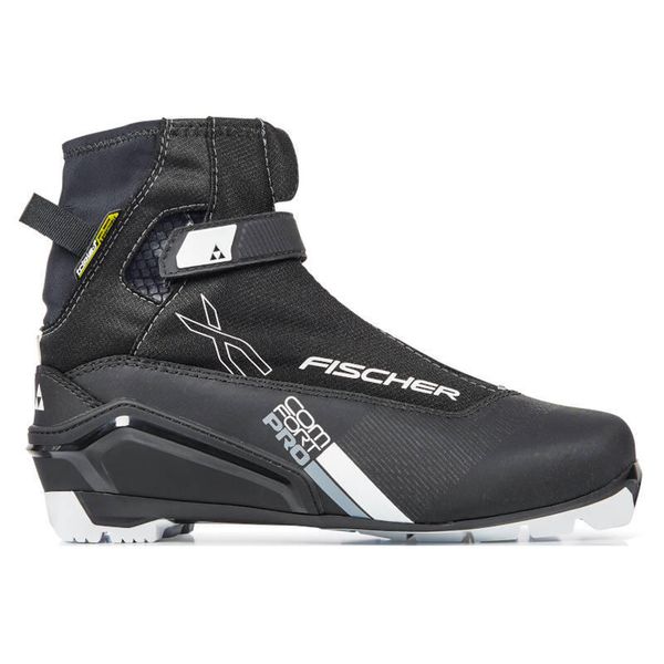 Buty biegowe Unisex Fischer XC Comfort Pro Rental 2023. Czarne buty do biegania FISCHER, bez wzorów, bez zapięcia, narciarskie. W wyprzedaży za 449.00 zł.