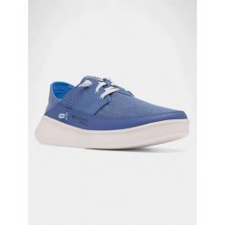 Buty letnie męskie Columbia Boatside Relaxed PFG. Białe buty trekkingowe Columbia, na lato, bez wzorów, bez zapięcia. W wyprzedaży za 305.10 zł.