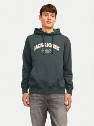 Jack&Jones Bluza Bronx 12262919 Zielony Regular Fit. Zielone bluzy Jack&Jones, m, bez wzorów, z syntetyku, bez kaptura. Za 109.99 zł.