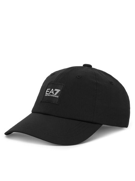 EA7 Emporio Armani Czapka z daszkiem 7X000595 AF24754 UC001 Czarny. Czarne czapki z daszkiem EA7 Emporio Armani, bez wzorów, z nylonu. Za 207.99 zł.