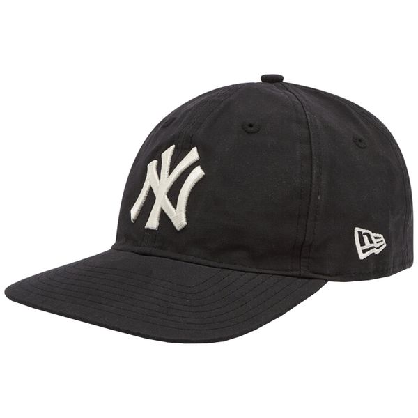 Czapka New Era Stretch Yankess New York 9Fifty, Dla obu płci. Czarne czapki z daszkiem New Era, bez wzorów, z bawełny. Za 139.99 zł.