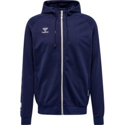 BLUZA SPORTOWA HUMMEL hmlMOVE GRID COTTON ZIP HOODIE. Niebieskie bluzy bez kaptura Hummel, m, bez wzorów, bez kaptura. W wyprzedaży za 278.50 zł.