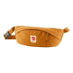 Saszetka Fjallraven Ulvo Hip Pack Medium - red gold. Brązowe torby na ramię Fjällräven, bez wzorów, bez dodatków. Za 197.99 zł.