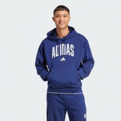 Bluza Collegiate Hoodie. Białe bluzy z kapturem Adidas, l, bez wzorów, z kapturem. Za 279.00 zł.