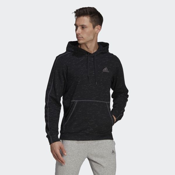 Bluza adidas Mel HD M GK8910. Czarne bluzy z kapturem Adidas, m, bez wzorów, z bawełny, z kapturem. Za 229.00 zł.