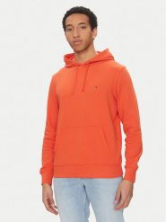 Tommy Hilfiger Bluza Essential MW0MW37235 Pomarańczowy Regular Fit. Brązowe bluzy Tommy Hilfiger, m, bez wzorów, z bawełny, bez kaptura. Za 249.99 zł.