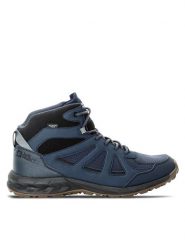 Jack Wolfskin Trekkingi Woodland 2 Texapore Mid M 4051261 Granatowy. Niebieskie botki sznurowane Jack Wolfskin, bez wzorów, ze skóry, bez obcasa, bez zapięcia. Za 349.99 zł.