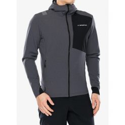 Kurtka softshell męska La Sportiva Descender Storm Jkt. Szare kurtki softshell La Sportiva, m, bez wzorów, z softshellu, bez kaptura. Za 863.49 zł.