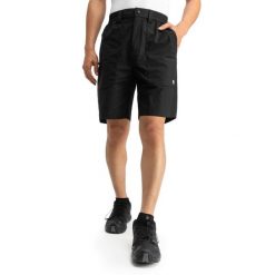 Krótkie spodenki trekkingowe męskie Navajo. Czarne szorty SIROKO, m, bez wzorów, z materiału, sportowe. W wyprzedaży za 212.00 zł.