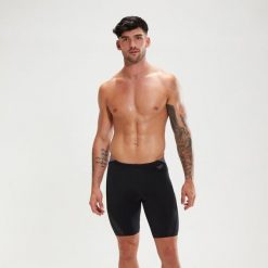 Speedo Hyperboom Splice Jammer - Czarny/Gołębi Szary - Rozmiar 26. Czarne odzież kąpielowa Speedo, m, bez wzorów, klasyczne. Za 828.54 zł.