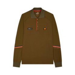 Polo Ellesse Aldas. Zielone koszulki polo Ellesse, m, bez wzorów, bez kołnierzyka, bez ramiączek, na golfa. Za 289.00 zł.