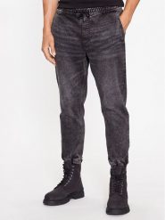 Jack&Jones Joggery 12241314 Szary Tapered Fit. Szare joggery i bojówki Jack&Jones, l, bez wzorów, z bawełny. Za 169.99 zł.