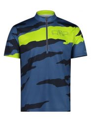 CMP Koszulka kolarska w kolorze niebieskim rozmiar: 48. Niebieskie t-shirty sportowe CMP, bez wzorów, z materiału, bez ramiączek, rowerowe. Za 122.05 zł.