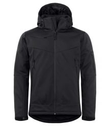 Clique Kurtka Grayland pikowana softshell wodoodporna męska – Black. Czarne kurtki CLIQUE, m, bez wzorów, z polaru. Za 501.51 zł.